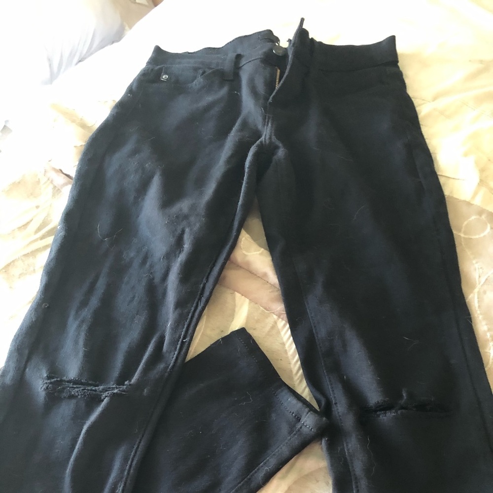 Black jeans.